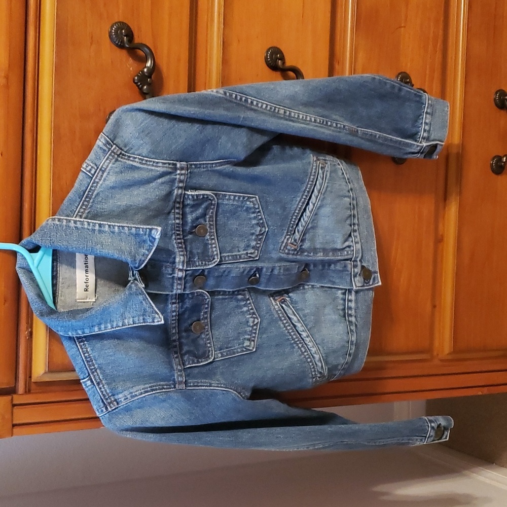 Reformation jean jacket